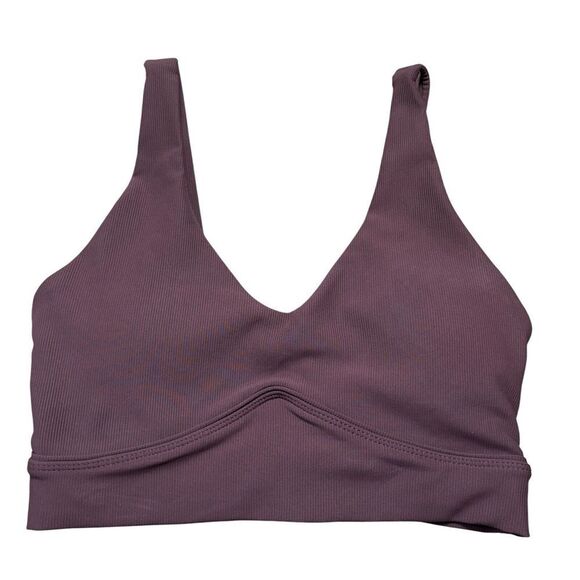 Other - WILO Ribbed Sports Bra in Chocolate Brown Activewear Size XS